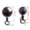 Bicycles Rearview Mirror Electric Bike Rear View Mirror 180 Degree Adjustable Handlebar Mirror Easy to Install