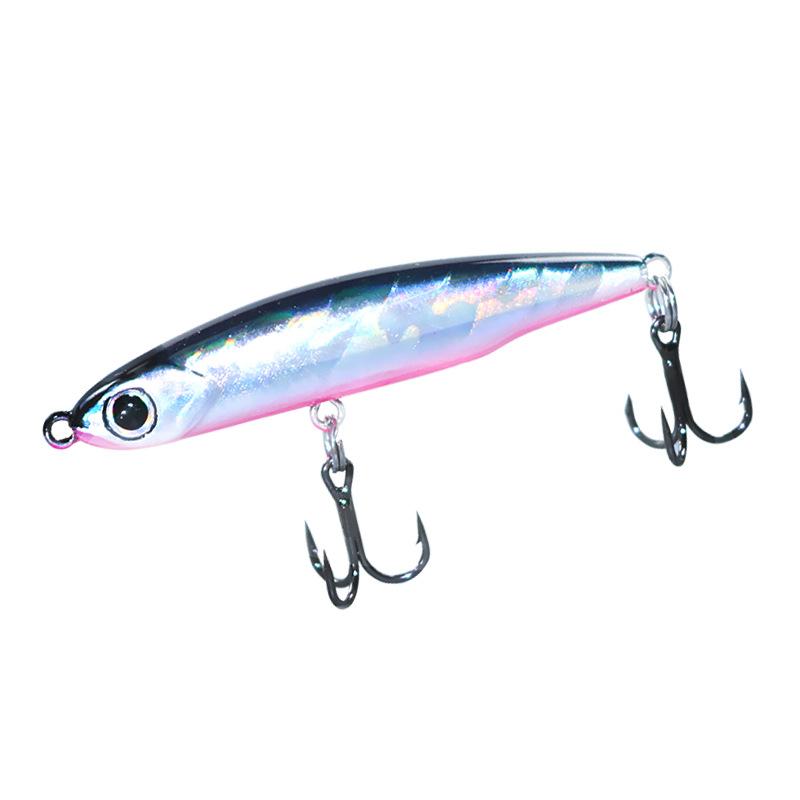 65mm 2.56in 5.4g Custom Pencil Lure Submerged Stickbaits Pencil Lure Mini Sinking Stick Bait Hard Fishing Lure