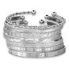 Punk Style Metal Cuff Bracelets For Women And Men With Geometric Design For Travel Gifts