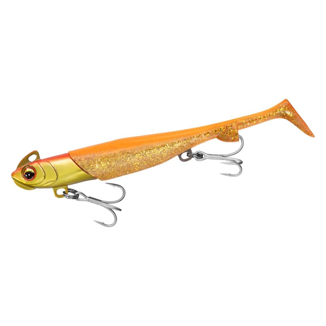 DAIWA Worm + Jig Head Rodem R3 Shad-14g Orange Gold 14g