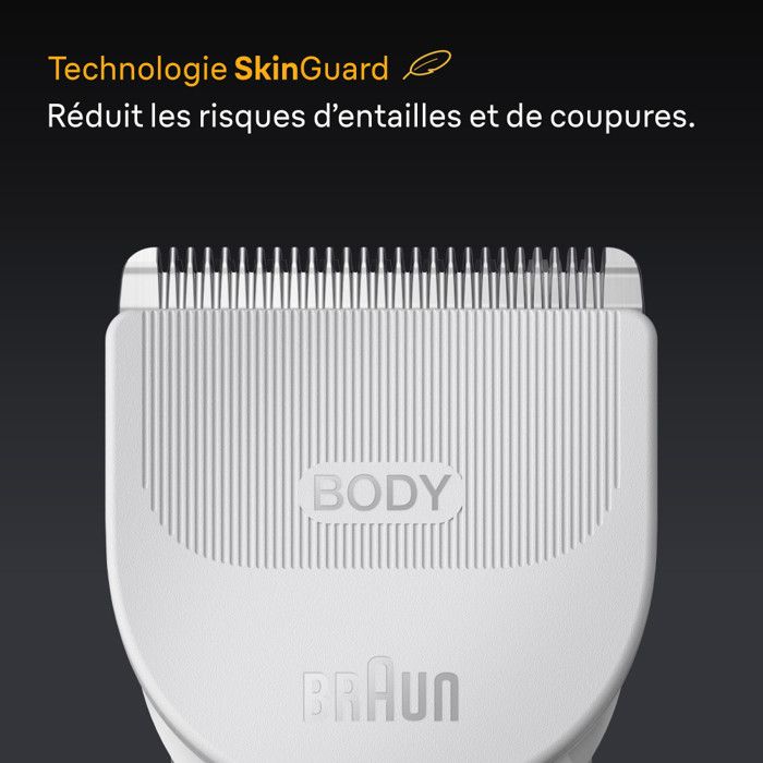 Braun Series 5 Body Trimmer + 2 Shaving Tools, Trim and Shave Your Hair, Waterproof, BG5500, Grey