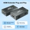 Meeting  Ready HDMI Extender Send Uncompressed 1080p@60Hz Video Over Cat5 or Cat6. EDID and POC Features Included