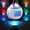 Alarm Clock Children Sleeping Sky Star Night Light Projector Lamp Bedroom Alarm Clock Music Household Supplies