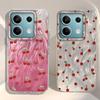 Summer Sweet Red Circular Dot Cherry Phone Case for Xiaomi Mi 13T 14T Pro 11 Lite NE 5G Couple Shell Silicone Back Bags Cover