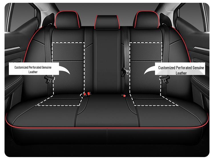 Nissan Kicks All-Season Leather Seat Covers, Full-Coverage Cushions for Five Seats
