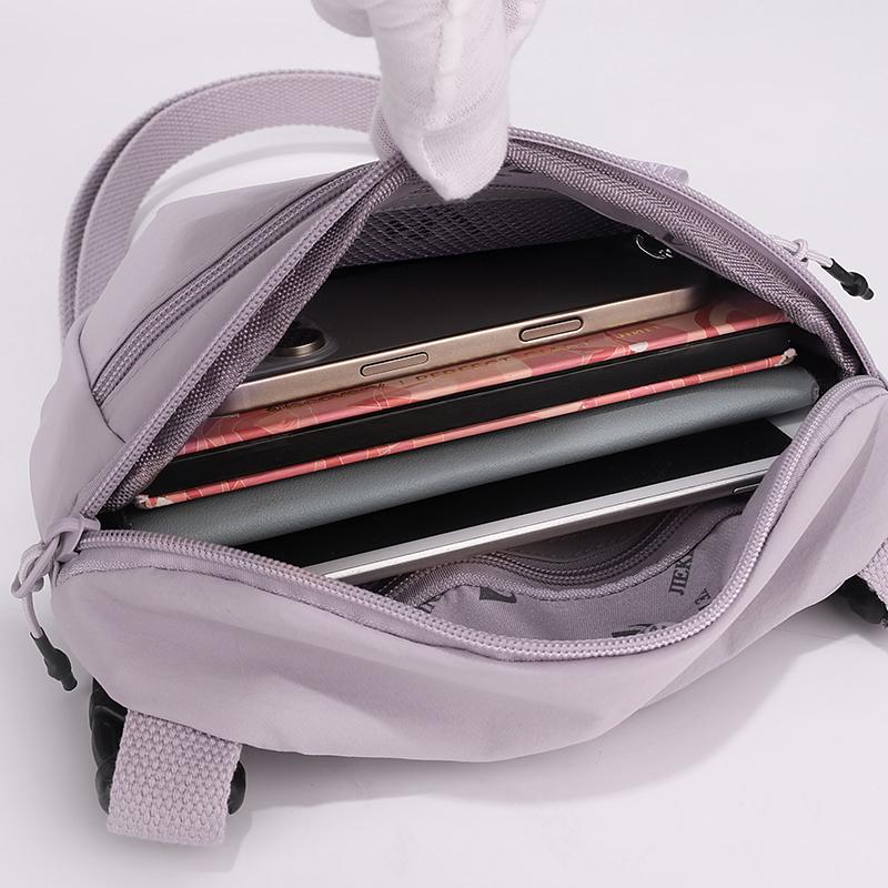 Waterproof Nylon Crossbody Bag Multi Pocket Casual Shoulder Bag for Women
