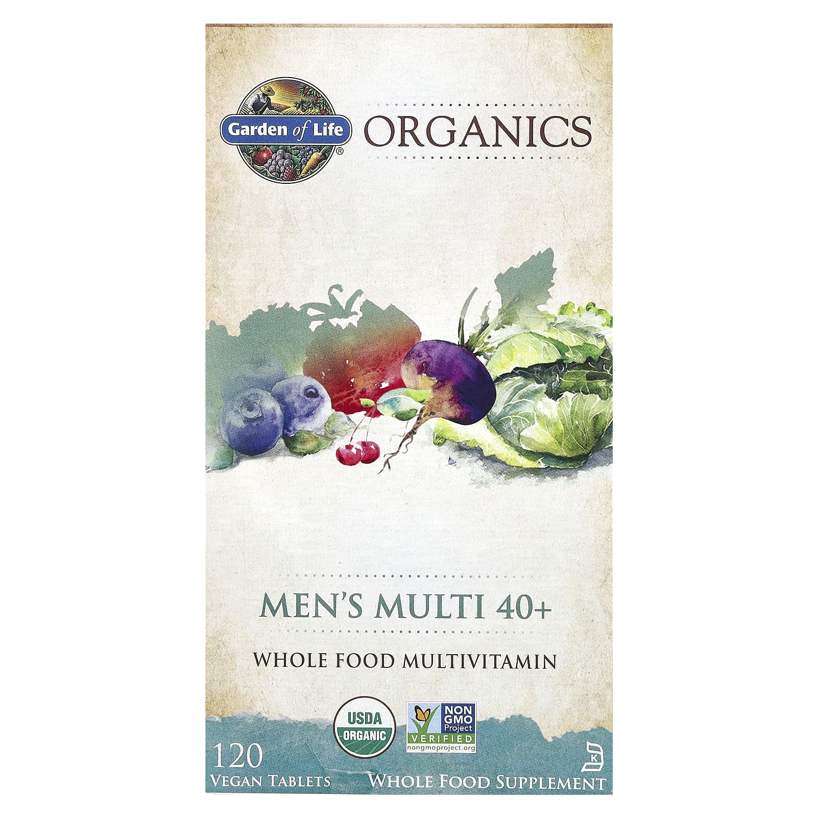 

Organix Men s Multi 40+ Vegan Tablets 120 Tablets