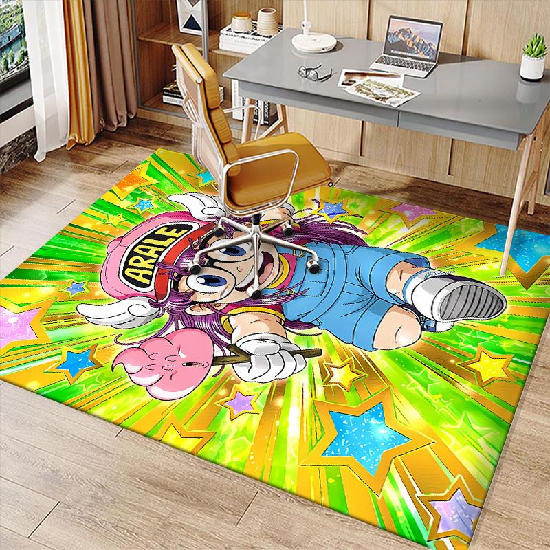 Arale Norimaki1 Printed Absorbent Washable Carpet, Non-Slip Bathroom Mats, Kitchen Rugs, Yoga Mat,Living Room Entrance, Camping Picnic Rugs
