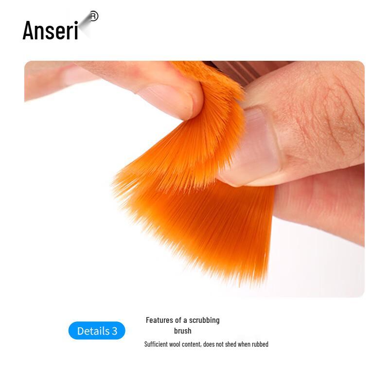 Ansa Rui 12-piece Nylon Bristle Paint Brush Set