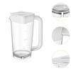 2L Water Pitcher Gift Cold Kettle Easy To Clean Water Container with Handle Water Jug with Lid for Beverage Ice Tea Lemonade