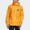 Adidas Full Zip Casual Sports Hooded Jacket Men Outerwear Yellow FR8288