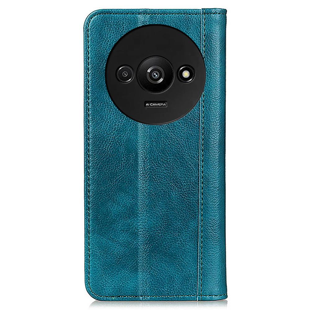 For Xiaomi Redmi A3/Poco C61 4G Case Split Leather Magnetic Auto Closing Wallet Phone Cover