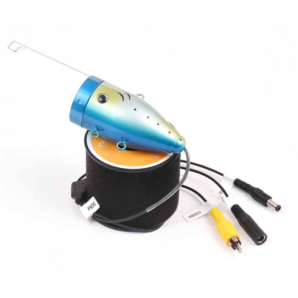 Underwater Fishing Camera 12 IR LED Lights Waterproof Fishing Camera with 15M/30M/50M Cable for Fish Finder
