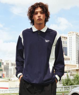 Flow Drill Top Piste - Navy
