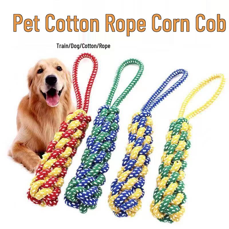 Jiemengzhe Durable Cotton Rope & Teething Dog Chew Toys