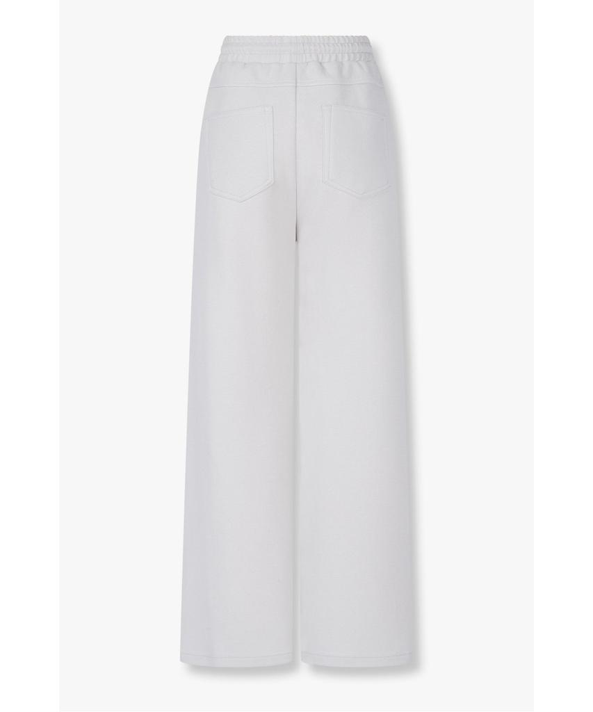 Bobeu Side Line Elastic Wide Pants_Light Gray 7156230008