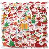 Mix Christmas Santa Claus Xmas Stickers Skateboard Cars Guitar Helmet Luggage Laptop Graffiti Stickers Kids Christmas Gifts