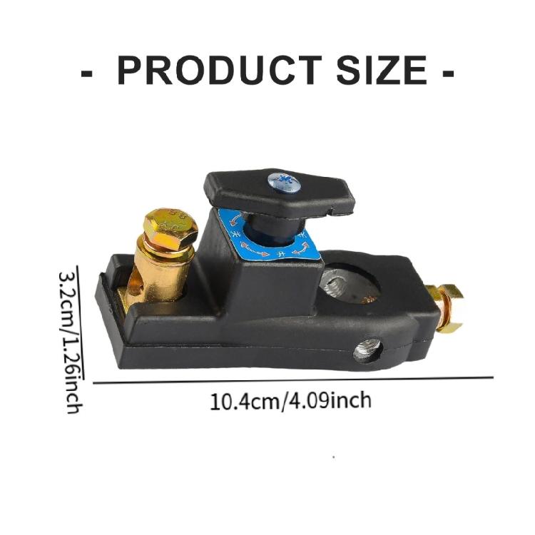 Car Battery Battery Disconnect 12V 24V Top Post Disconnect Switches Disconnect Heavy Duty Battery Isolator Switches