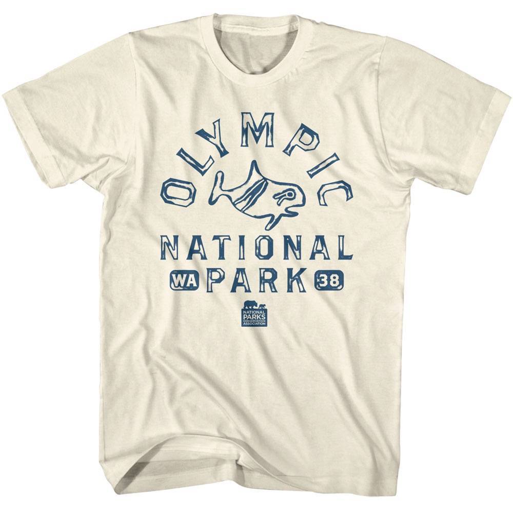 Olympic Park Washington Fish Men T Shirt XXL