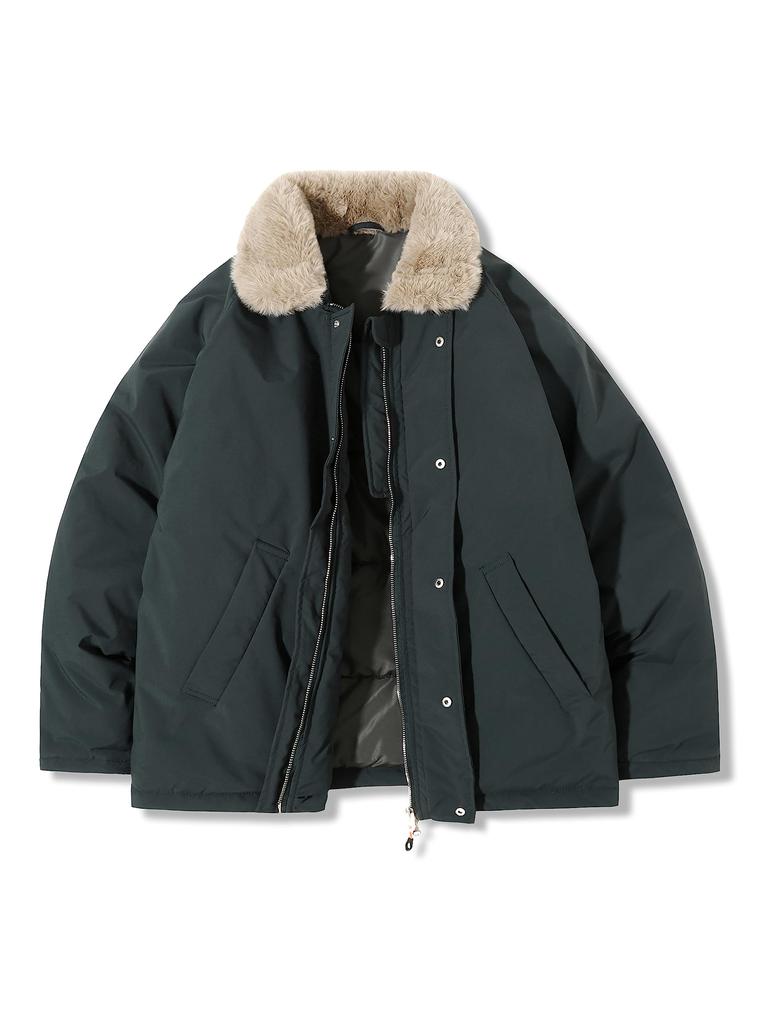 NORMEN US Navy Deck Jacket Military Jacket Jacket Winter Navy [NNNORMEN] U.S.NAVY N-1 (BLUE,S)
