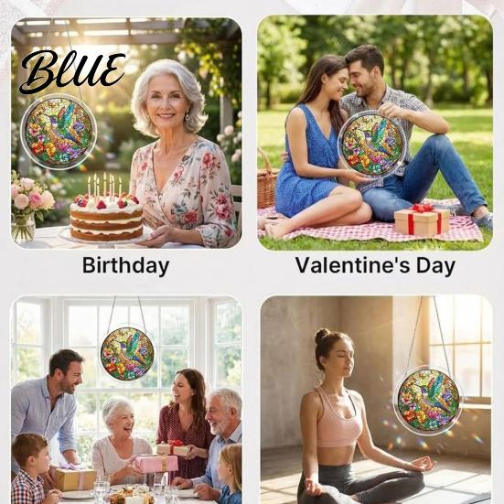 Father Day Decorative Puzzles Craft Jigsaw 83 Suncatcher Puzzle Acrylic Pcs DIY Kit for Gift For Women Adults
