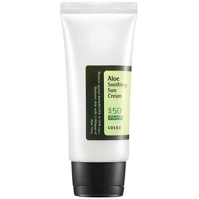 Crema Solare Lenitiva all'Aloe SPF50+ PA+++ 50ml – Protezione UV, Cura Lenitiva, Coreana