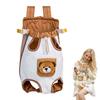 Mochila de Viaje para Gato Mochila para Perro Gato Oso Lindo Decoración Transpirable Suministros para Mascotas Para Viaje Perro Gato Coche Accesorios para Perro Gato