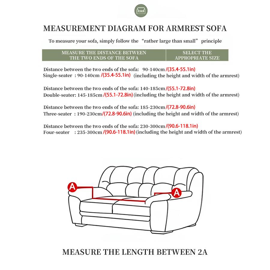 1 PC Elastic Jacquard Sofa Cover Stretch Sofa Cover For Living Room Protector Removable Washable Slipcover
