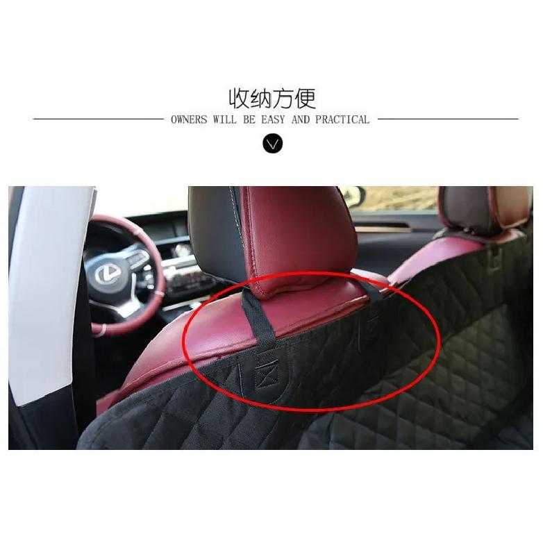 Rear Seat Waterproof Anti-Scratch Pet Dog Car Cushion