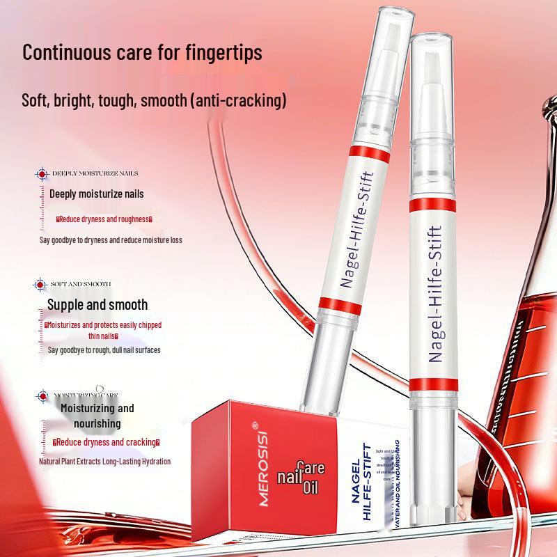 Merosisi Nail & Cuticle Nourishing Oil Pen - Anti-Hangnail, Soothing, Moisturizing, All-in-One Care