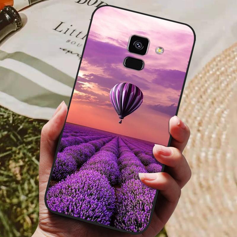 For Samsung Galaxy A8 2018 A530 A530F Case Silicon Soft TPU Phone Cover For Samsung A8 Plus 2018 A730 A730F Case Black Coques