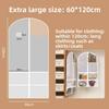 Clothes Dust Cover With Waterproof Fabric For Indoor Closet Storage