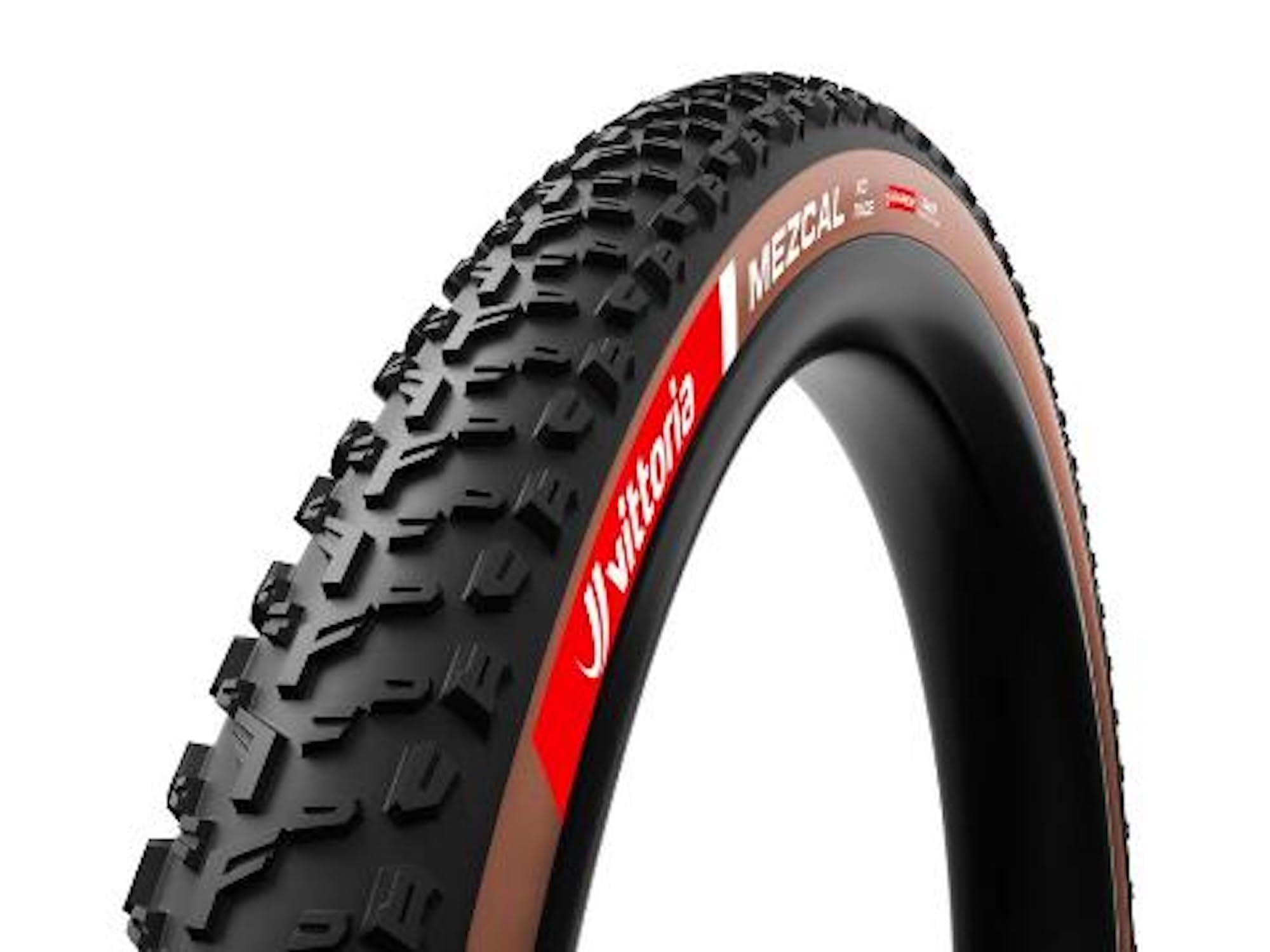 

Vittoria Mezcal III TLR Tubeless Ready Hookless Compatible XC-Race G2.0 29x2.25 (55-622) Black/Brown