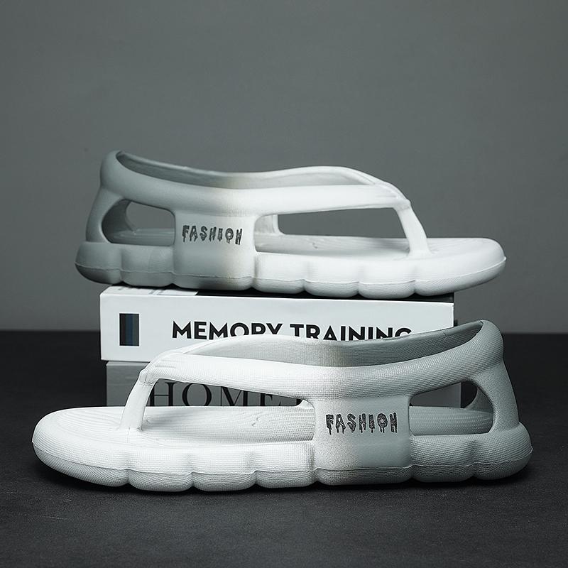 

Мужские шлепанцы-вьетнамки Лето 2025 Новая мужская обувь Толстая подошва ЭВА Нескользящие шлепанцы для дома и улицы Парные шлепанцы 34-35 лаймовый