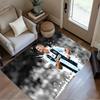 Ronaldo's Juventus Celebration Floor Rug Office Rug Perfect for Dining Room Playrooms Hallway Living Rooms Anti-slip Rug Decorate Offices