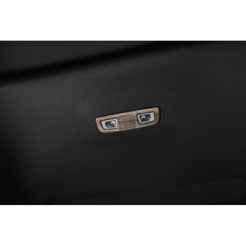 Wood Grain Over head map light Cover Trims for Chevy Silverado GMC SIERRA +