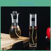 Bbq Bottle Spray Olive Oil Stainless Steel Pushtype Oil Control Bottle Reusable Kitchen Healthy Material Seasoning Baking Spray Bottle