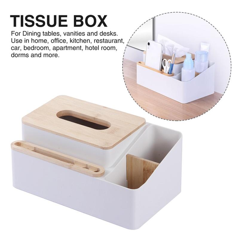 Towel Rack Phone Type Power Room To Room Bamboo Car Office Home Decor Dining Room Pilot Organizer Towel Box