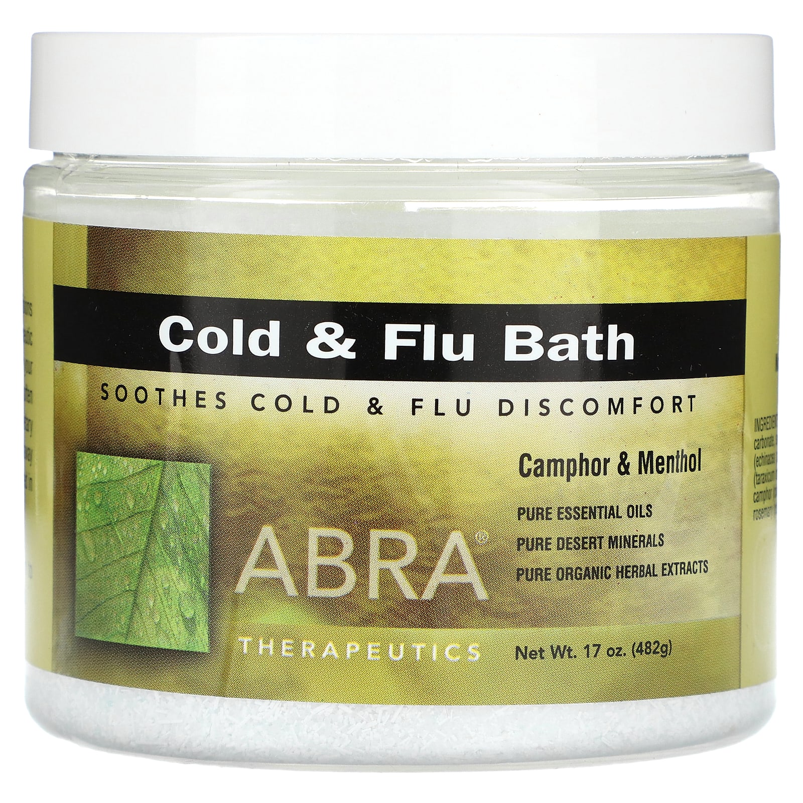 

Cold & Flu Remedy, Oak & Menthol, 482G (17Oz)
