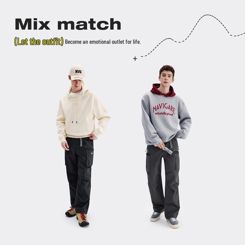 NVG·YOUNG Men's Outdoor Workwear Casual Straight-Leg Pants