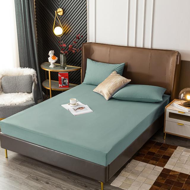 Waterproof Bed Cover Large Size Plain Bed Linen For Bedroom Durable Beddings Sheets Without Pillow Cases