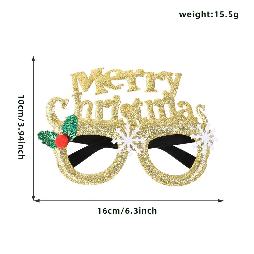 Christmas Party Eyeglass Frames: Santa, Snowman & Antler Designs for Kids