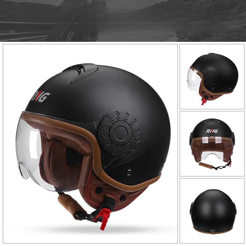 750 Retro Helmet Motorcycle Helmet Motorcycle Universal Electric Vehicle Helmet Riding Helmet