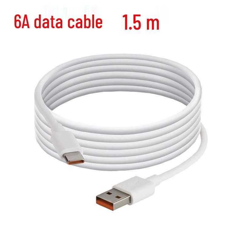 Huawei 66W Original Fast Charger Set with 6A Cable for Super Flash Charge Compatibility