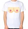 T-shirt Faux Seins Déguisement Seins T*ts Tee Drôle LOL Homme Femme Haut