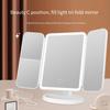 Trifold Makeup Mirror LED Lights Dorm Dressing Mirror Beauty Light Up Your Fill Light with Smart Complementary Smart Vanity Mirrors