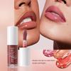 Marble Pattern Watery Glossy Lip Oil – Moisturizing, Easy-to-Apply, Gloss Finish