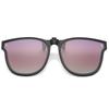 Ultra-Light Polarized Clip-On Sunglasses for Men & Women - Large Frame, UV Protection, Perfect for Prescription Glasses & Driving