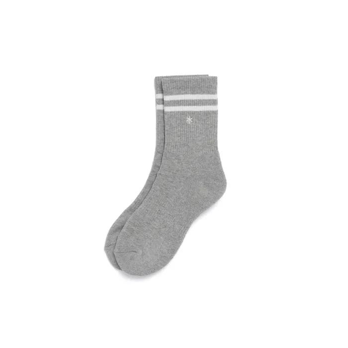 Asterisk Crew Socks Melange Gray (S26ZUFSO80)