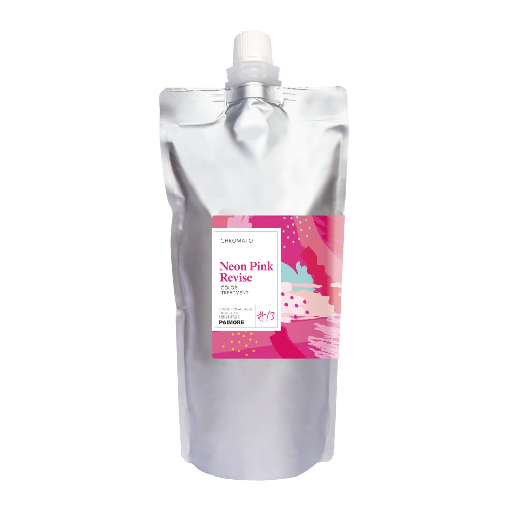 

[Salon exclusive product] Chromato Color Treatment (Neon Pink Revise) Large capacity 500g